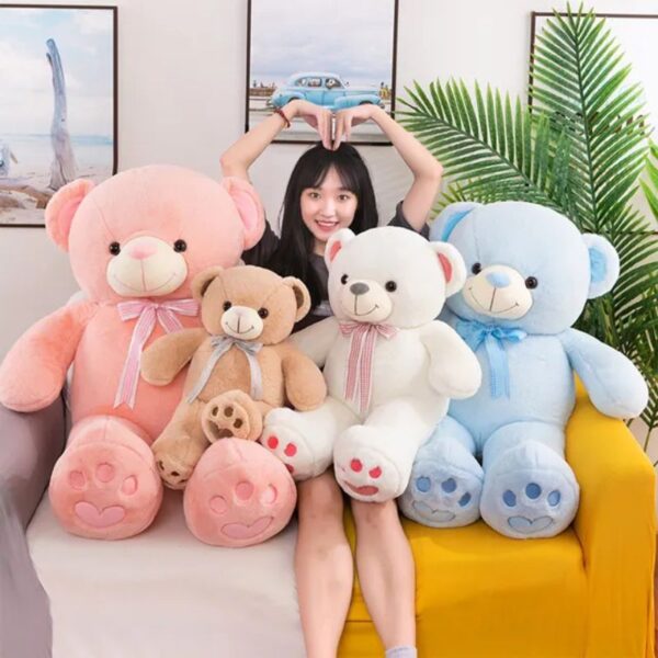 Premium Quality Giant Teddy Bear Plushie – Super Soft Stuffed Animal for Kids & Valentine’s Gift - Image 2