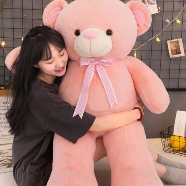 Premium Quality Giant Teddy Bear Plushie – Super Soft Stuffed Animal for Kids & Valentine’s Gift - Image 4