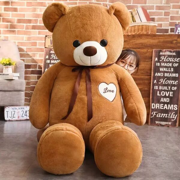 Ribbon-low-teddy-bear-lightbrown